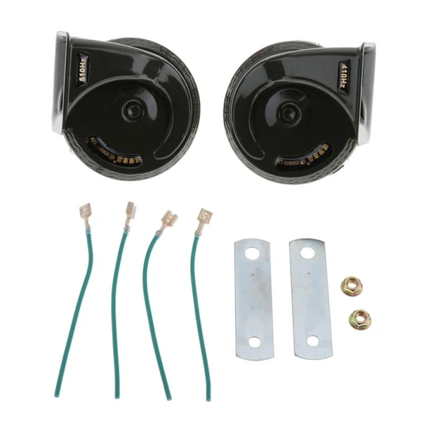 Healthy Maxbell Motorcycle Compact 12V Electric Air Loud Sound Horn Speaker Waterproof 510 Flexible