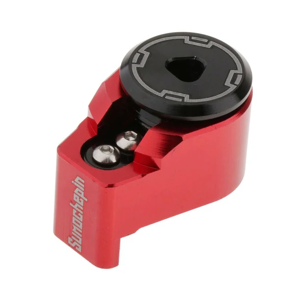 Carefully Designed Maxbell Alloy Shock Absorber Cover Protector Anti-theft For Motorbike Scooters Red Reusable