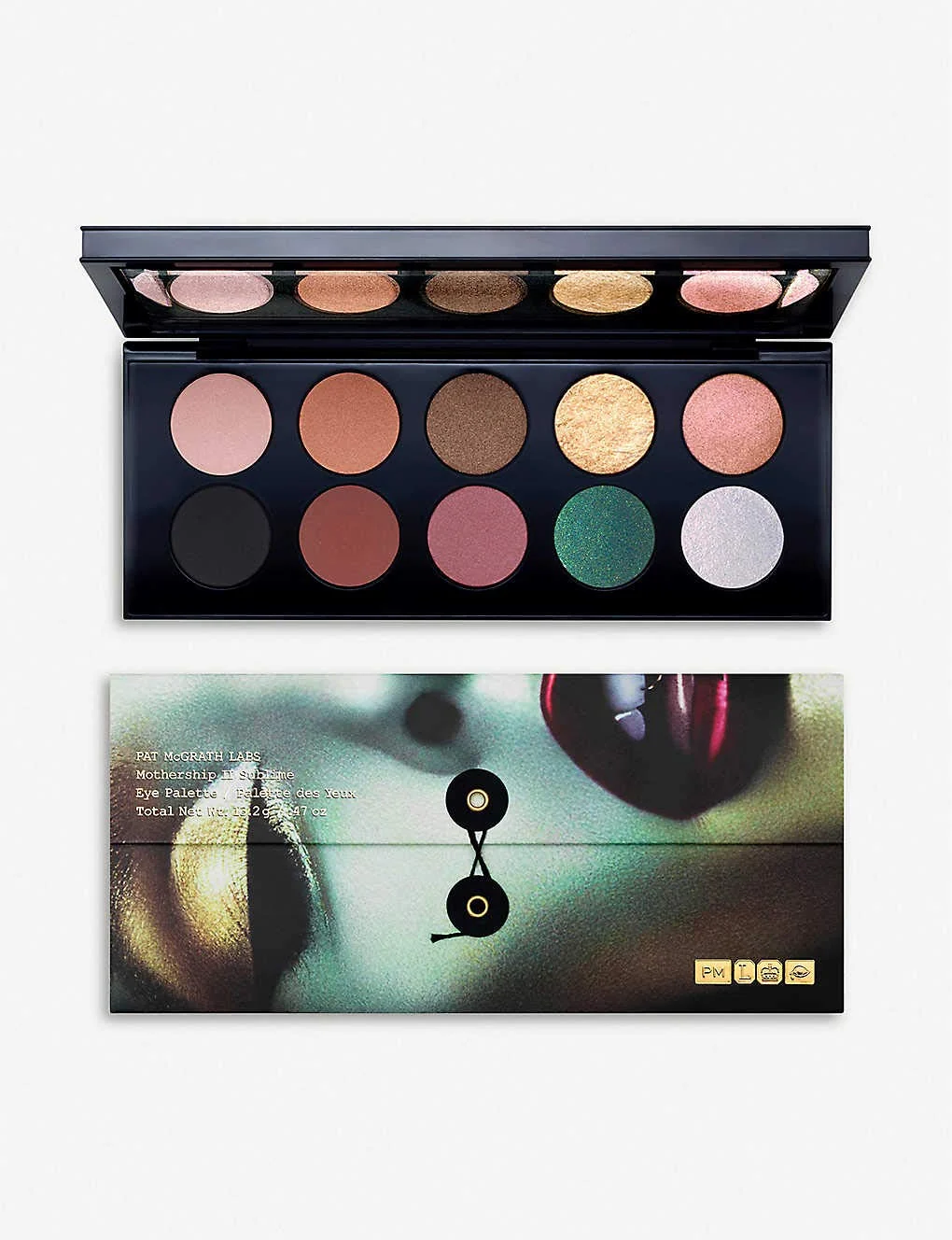 Sustainable PAT McGRATH LABS Mothership II Eyeshadow Palette - Sublime Carefully Designed