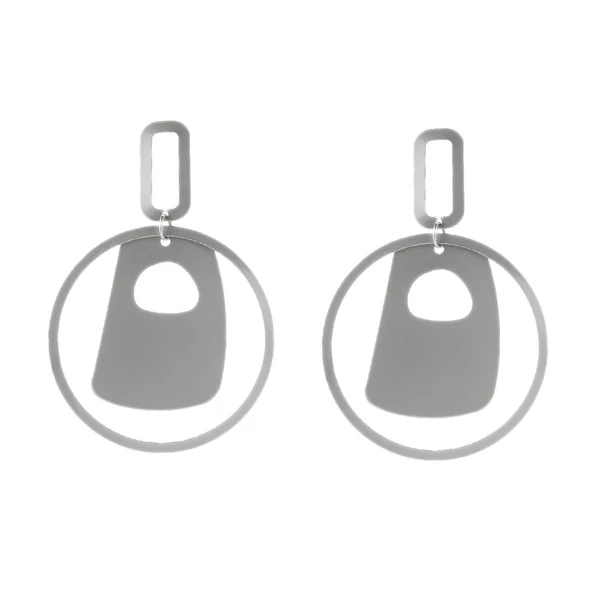 Easy-to-Use Maxbell Women Geometric Earring Hollow Dangle Ear Studs Party Eardrop Jewelry Silver Specialty