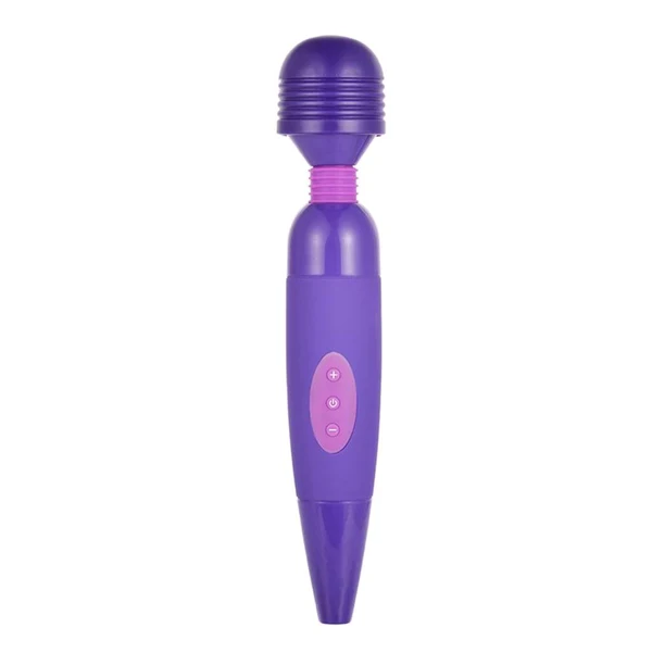 Flexible Maxbell USB Electric Wireless Personal Vibrating Wand Female Massage Stick Purple Efficient