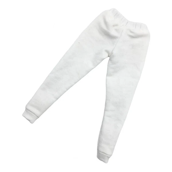 User-Friendly Maxbell 1 6 Men Sweatpants for Phicen Toys Action Figures Doll Accessory Parts white Eco-Friendly