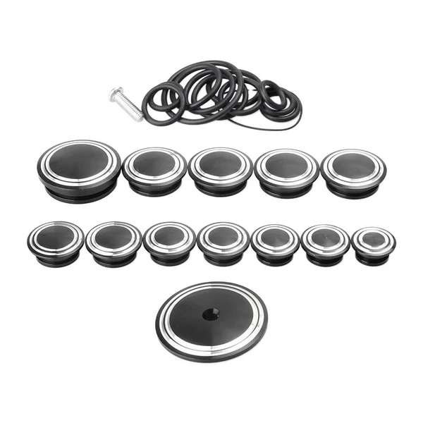 Enhanced Maxbell Motorcycle Aluminum Frame Hole Cap Set for BMW R Nine T R9T 2014 2015 2016 Versatile