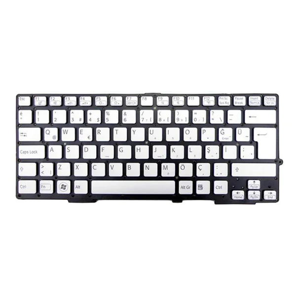 Luxury Maxbell Laptop Keyboard TR for Sony VAIO SVE-13 SVE13 S-13 S13 without Frame Effective