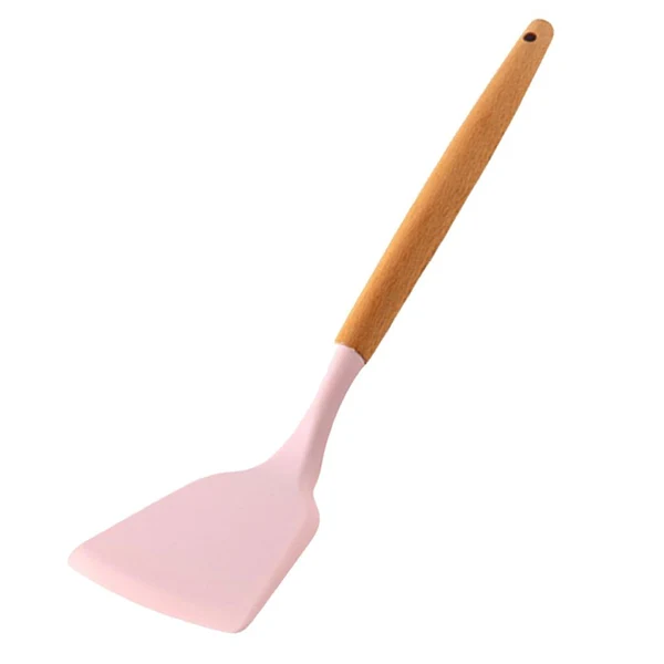 Crafted Maxbell Silicone Kitchenware Silicone Cooking Utensil with Wood Handle For Kitchen B Top-Quality