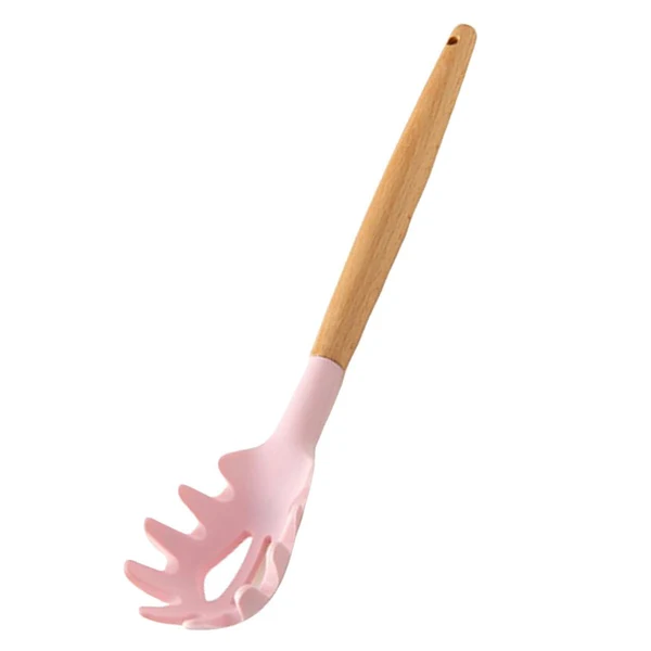 Solid Maxbell Silicone Kitchenware Silicone Cooking Utensil with Wood Handle For Kitchen D Sustainable