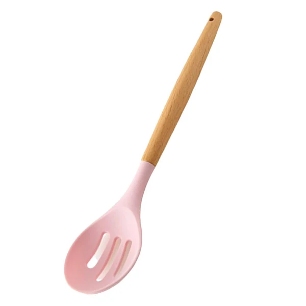 Artisan Maxbell Silicone Kitchenware Silicone Cooking Utensil with Wood Handle For Kitchen E Innovative
