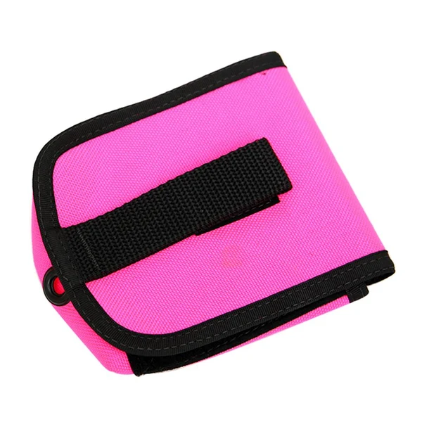 Recyclable Maxbell Scuba Diving Weight Pocket Hook Loop Strap Pouch Lead Holder Bag Pink Refined