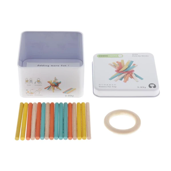 Specialty Maxbell Wooden Kids Game Toy Set Intelligence Development Toys Pick-up Sticks Traditional
