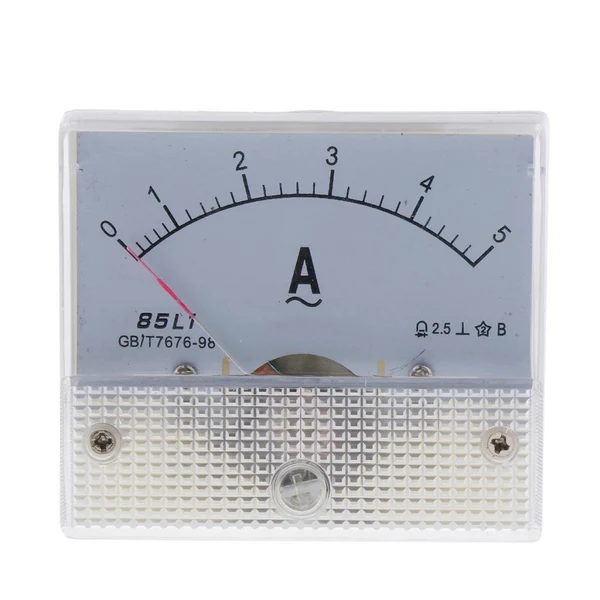 Convenient Maxbell Accurate 85L1 AC Analog Panel Ammeter Gauge Ampere Current Meter 0-5A Luxury