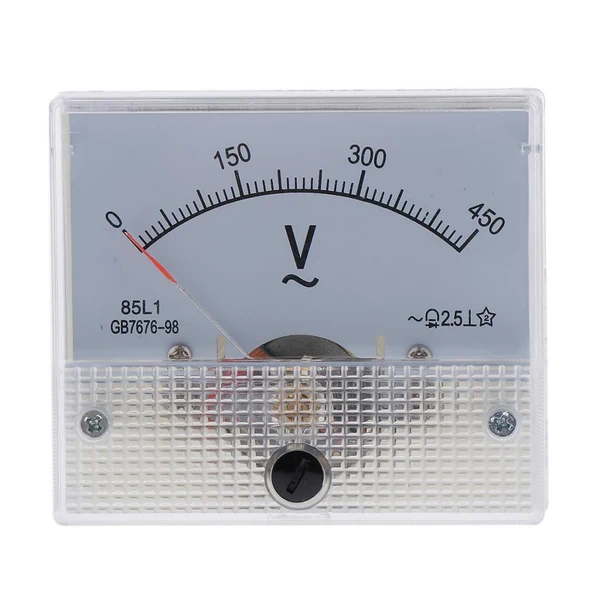 Advanced Maxbell Accurate 85L1 AC Voltmeter Analog Pointer Voltage Meter Gauge 0-450V Exclusive