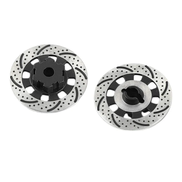 Exceptional Maxbell 2Pcs Metal Wheel Rim Brake Disc for 1 7 RC Bigfoot RC Monster Trucks Black Selected