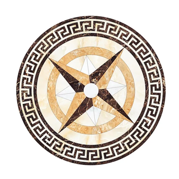Expertly Made Maxbell European Style PVC Floor Sticker Self-adhesive Tiles Decal for Livng Room 01 High-Grade