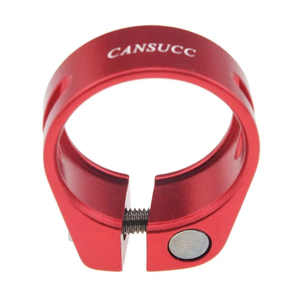 Refined Maxbell 31.8mm SeatPost Clamp Tube Clip Quick Release Mountain Road Bike Part Red Genuine