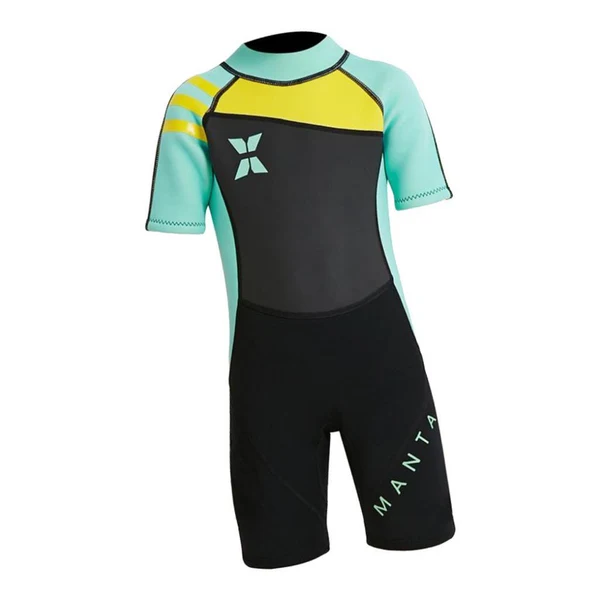 Certified Maxbell Kids Short Sleeve Wetsuit Beach Diving Swimwear Swimsuit M Luxury