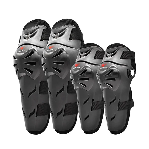 Natural Maxbell Motorcycle Knee Elbow Pad Motorbike Motocross Knee Cap Arm Guard Protectors Lightweight