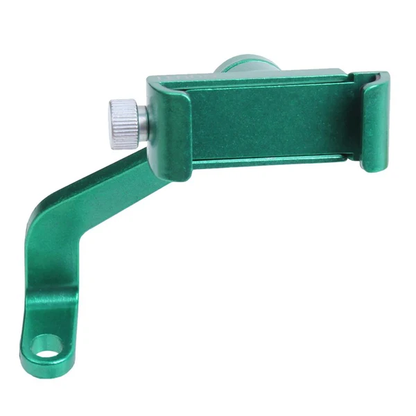 Responsible Maxbell Motorcycle Rear View Mirror Mount Phone Holder GPS Extender Bracket Greeb Natural