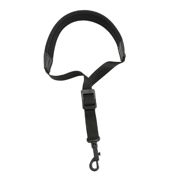 Detailed Maxbell Adjustable Saxophone Sax Stretch Silicone Soft Padded Neck Strap with Hook Professional