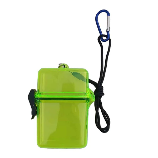 Advanced Maxbell Waterproof Dry Box Container Clip for Scuba Diving Snorkel Kayak Yellow Environmentally Friendly