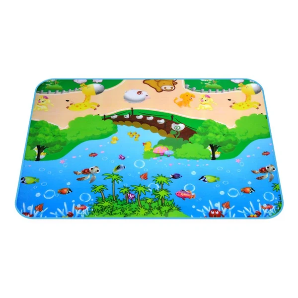 First-Class Maxbell Portable Children Tent Ground Mat Crawling Floor Mat Play Rug 100x80cm Recyclable
