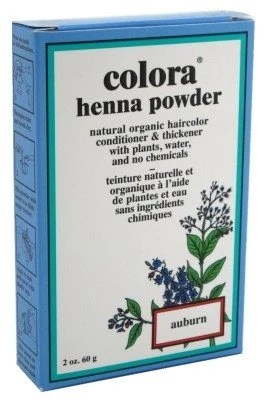 First-Class Colora Henna Powder Hair Color Auburn 2 Ounce Pack of 6 World-Class