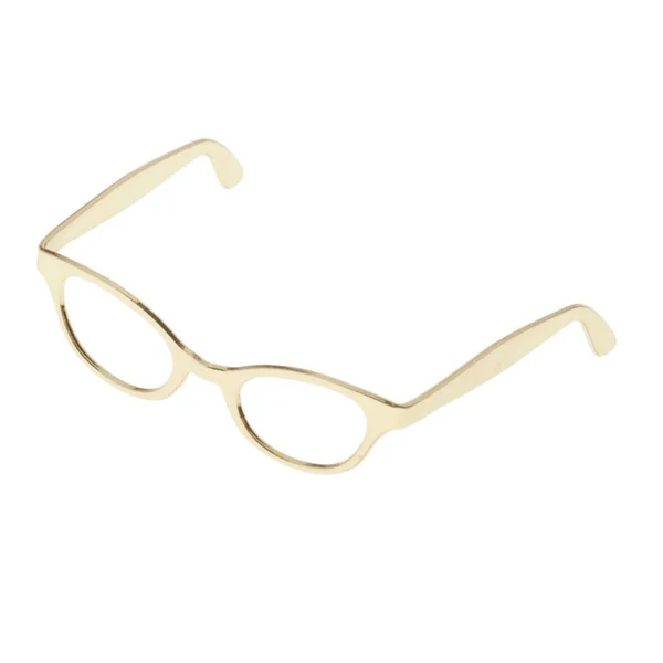 Outstanding Maxbell 1 6 soldier accessories glasses 2.7x2.5cm gold Enhanced