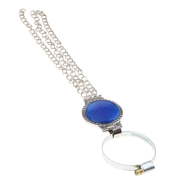 Smart Maxbell Car Key Ring Creative Anti Static Strap Belt Chain Keyfob Pendant Blue Selected