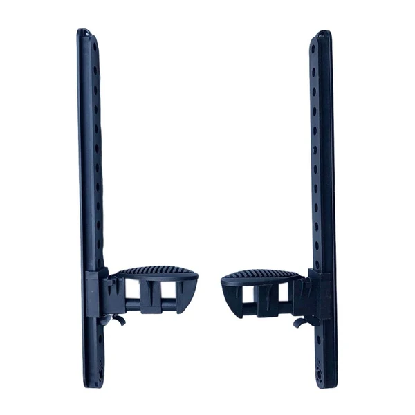 Detailed Maxbell 1 Pair Universal Adjustable Kayak Foot Pegs Foot Brace with Trigger Lock Fast