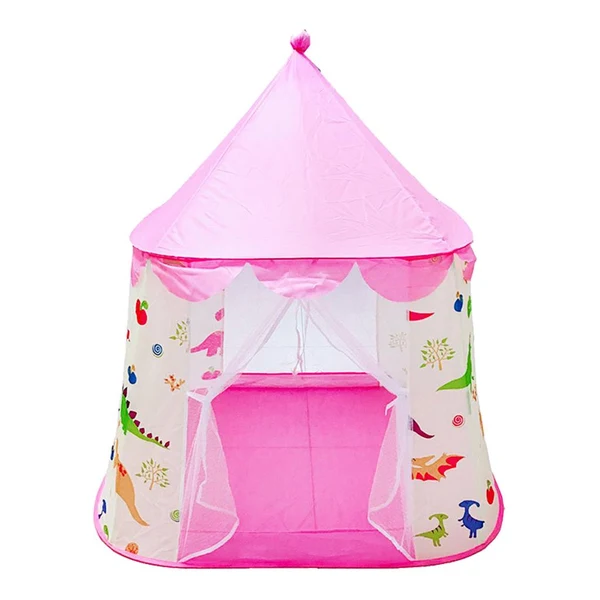 Comfortable Maxbell Portable Folding Castle Tulle Game Store Develop Indoor Yurt Castle Toy Pink Functional