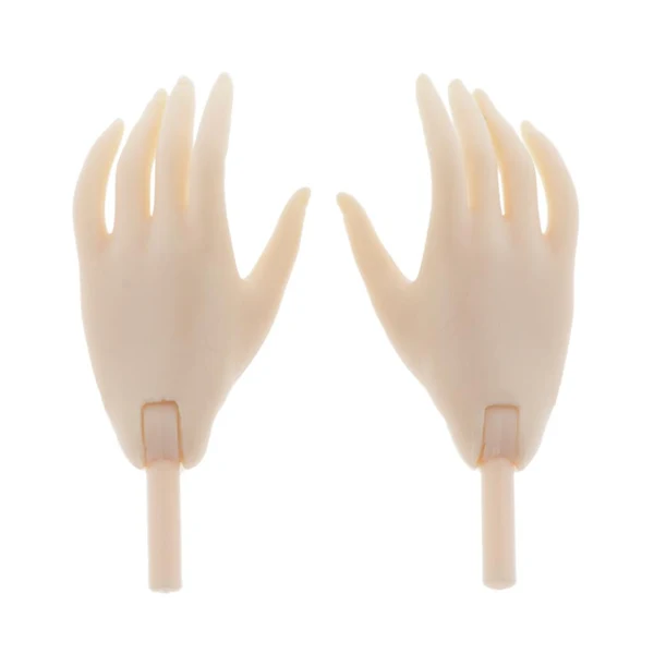 Stylish Maxbell 1 4 BJD Articulated Hands for BJD Dollfie DOD MSD 43cm Dolls Yellow Relaxed