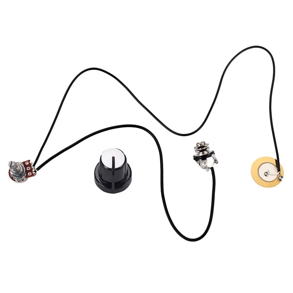 Efficient Maxbell Prewired Guitar Pickup Piezo Transducer Amplifier B500K Potentiometer Carefully Designed