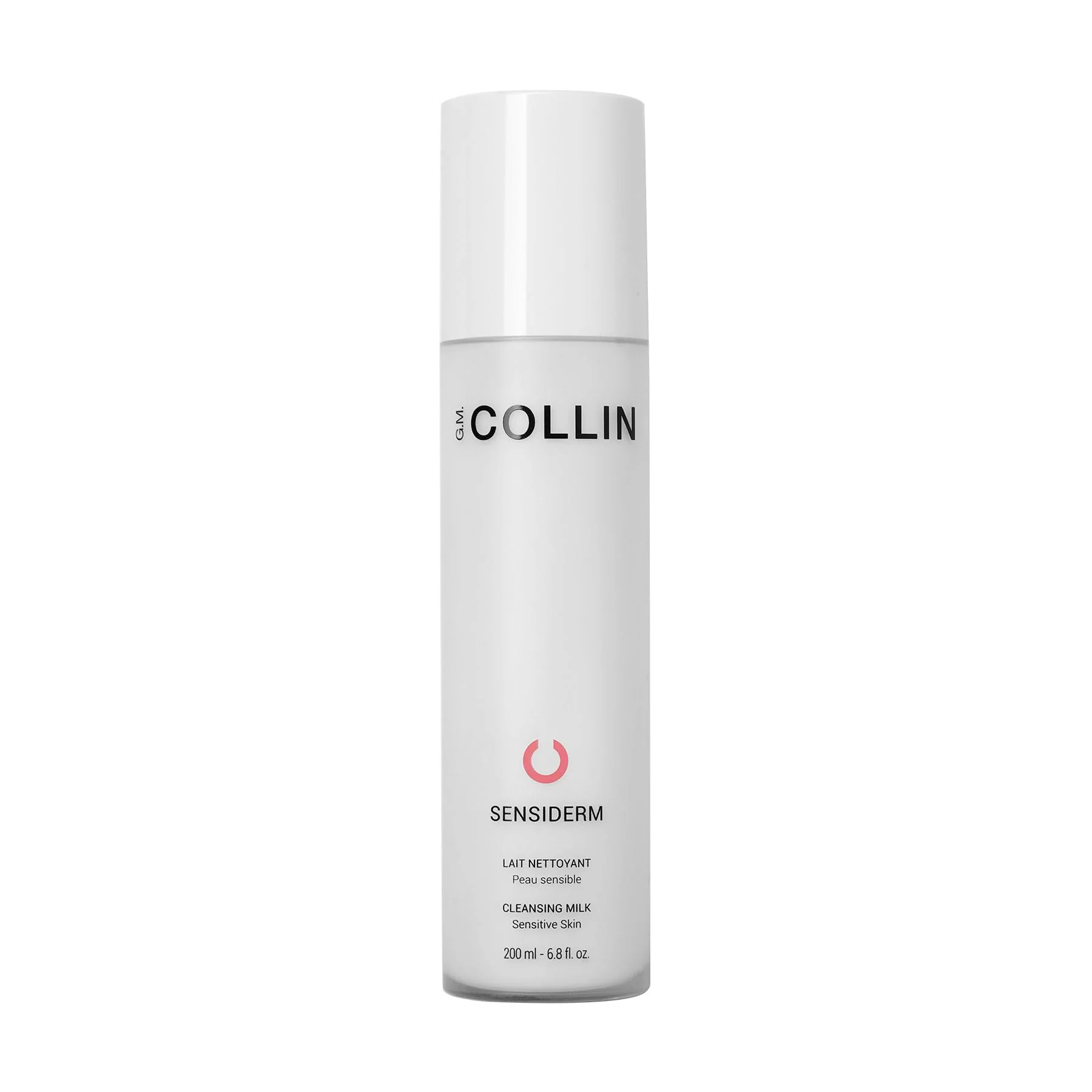 Enhanced G.M. COLLIN Sensiderm Cleansing Milk Gentle Face Cleanser for Sensitive Skin Hydrating Makeup Remover Crafted