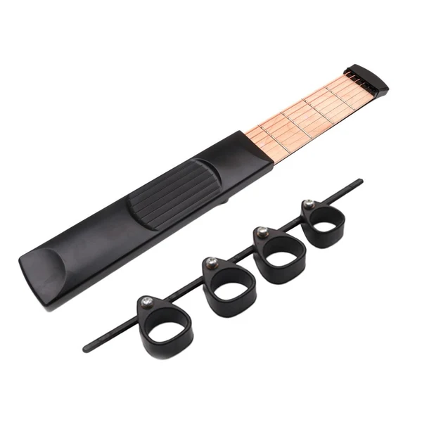 Certified Max Maxb 6 Fret Pocket Acoustic Guitar Trainer Finger Exerciser Practice Tools Original Design