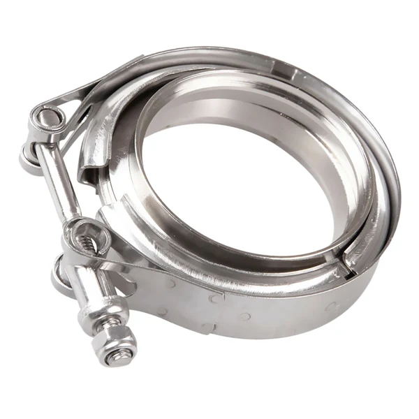 Healthy Max Maxb Stainless Steel V Band Downpipe Flange Clamp Turbo Exhaust Downpipe 3 Inch Specialty
