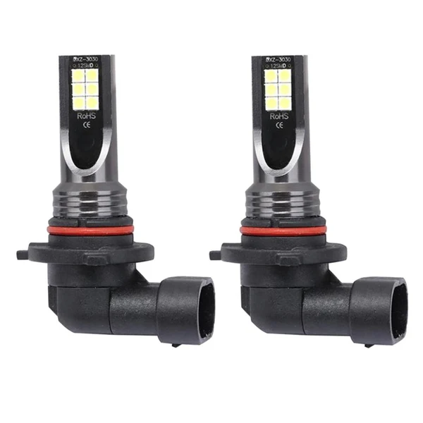 Consistent Max Maxb Univeral 2X White 9006-3030-12SMD LED Bulb HighPower Super Bright Car Light Excellent