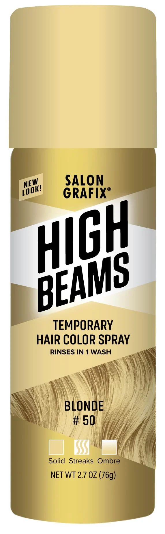 Fine Crafted High Beams Intense Temporary Spray-On Hair Color - Blonde 2.7 oz 3 PACK Minimalist