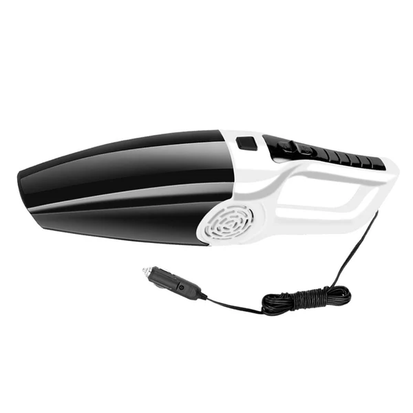 Proven Max Maxb Portable 120W 12V Handheld Cyclonic Car Vacuum Cleaner Wet Dry White Traditional