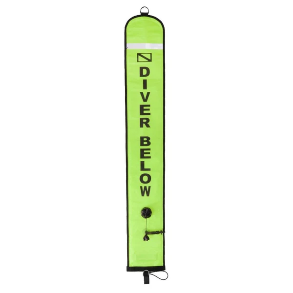 Optimized Max Maxb 5' Scuba Diving Surface Marker Buoy SMB Safe Float Sausage Signal Fluo Green Premium Material