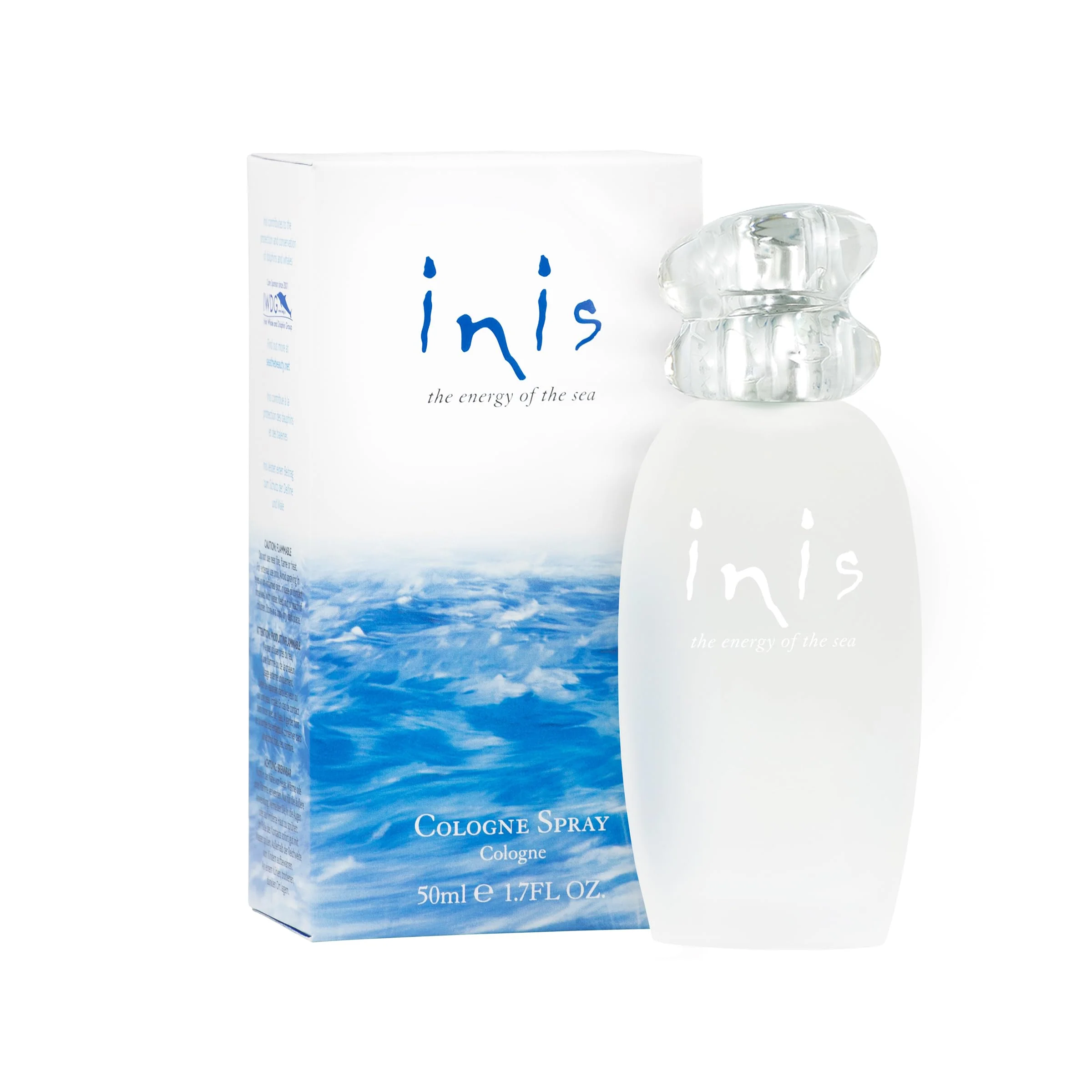First-Class Inis the Energy of the Sea Cologne Spray - Unisex Perfume for Women and Men - Clean Fresh Ocean Cologne - 1.7 Fl Oz Crafted
