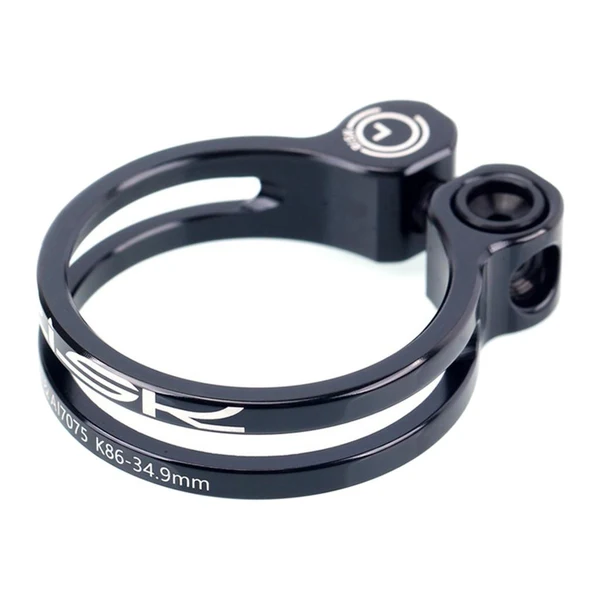 Comfortable Max Maxb Bike Seat Post Clamp Ultralight Bicycle Seatpost Clip Black 34.9mm Advanced