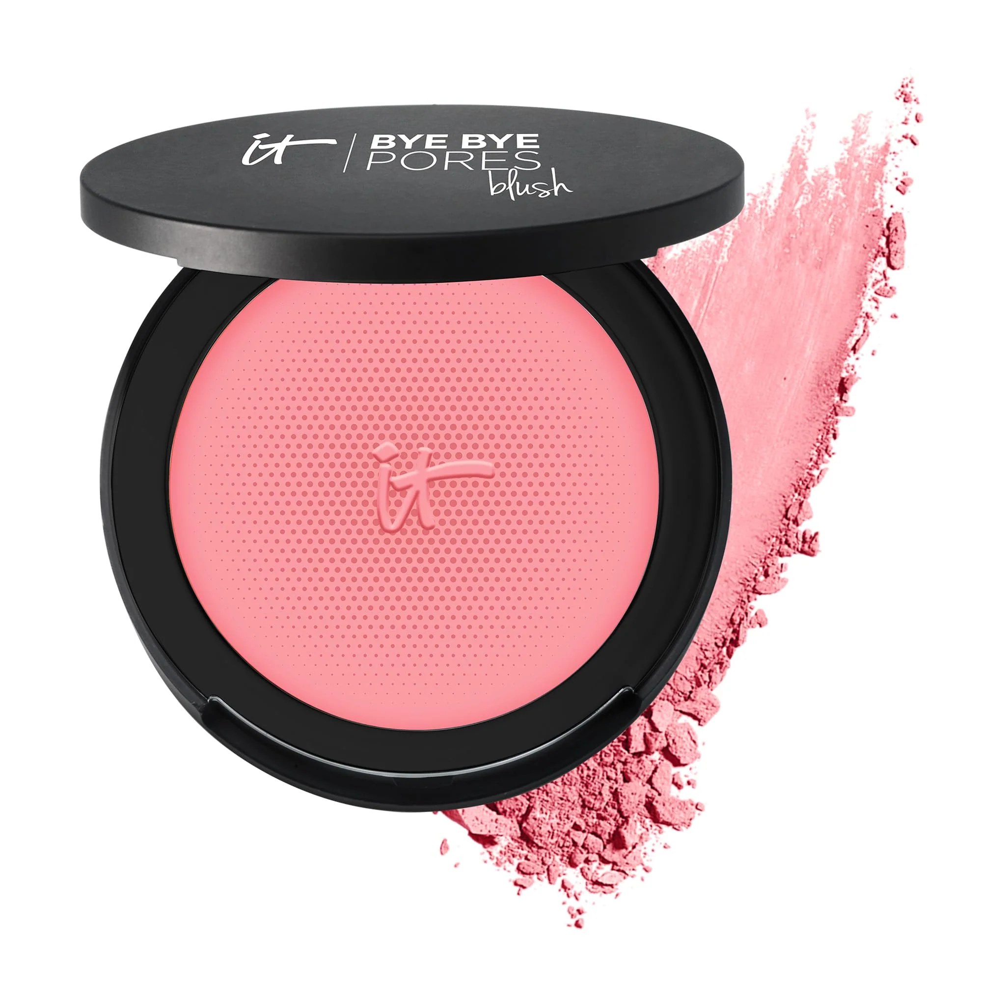 Outstanding IT Cosmetics Bye Bye Pores Blush Je Ne Sai Quoi - Sheer Buildable Color - Diffuses the Look of Pores Imions - With Silk Hydrolyzed Green