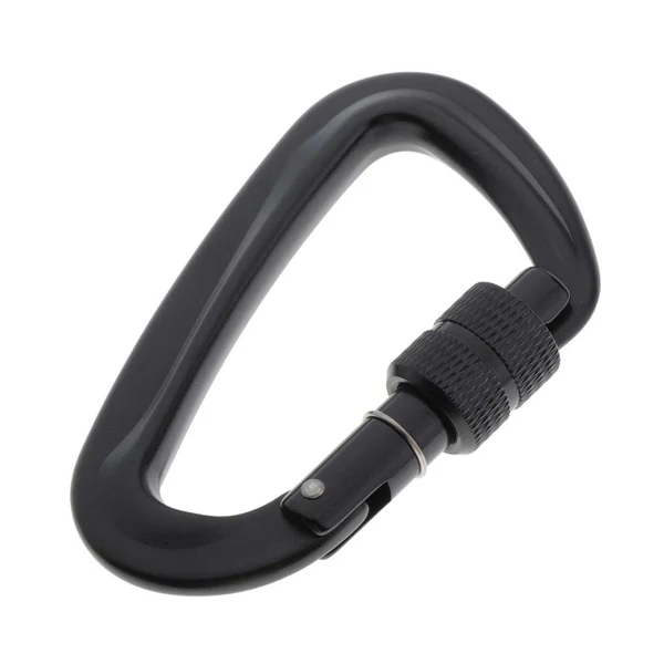 Excellent Max Maxb 12KN 5KN 7075 Aluminum Carabiner D-Ring Key Chain Clip Snap Hook 80cm Optimized