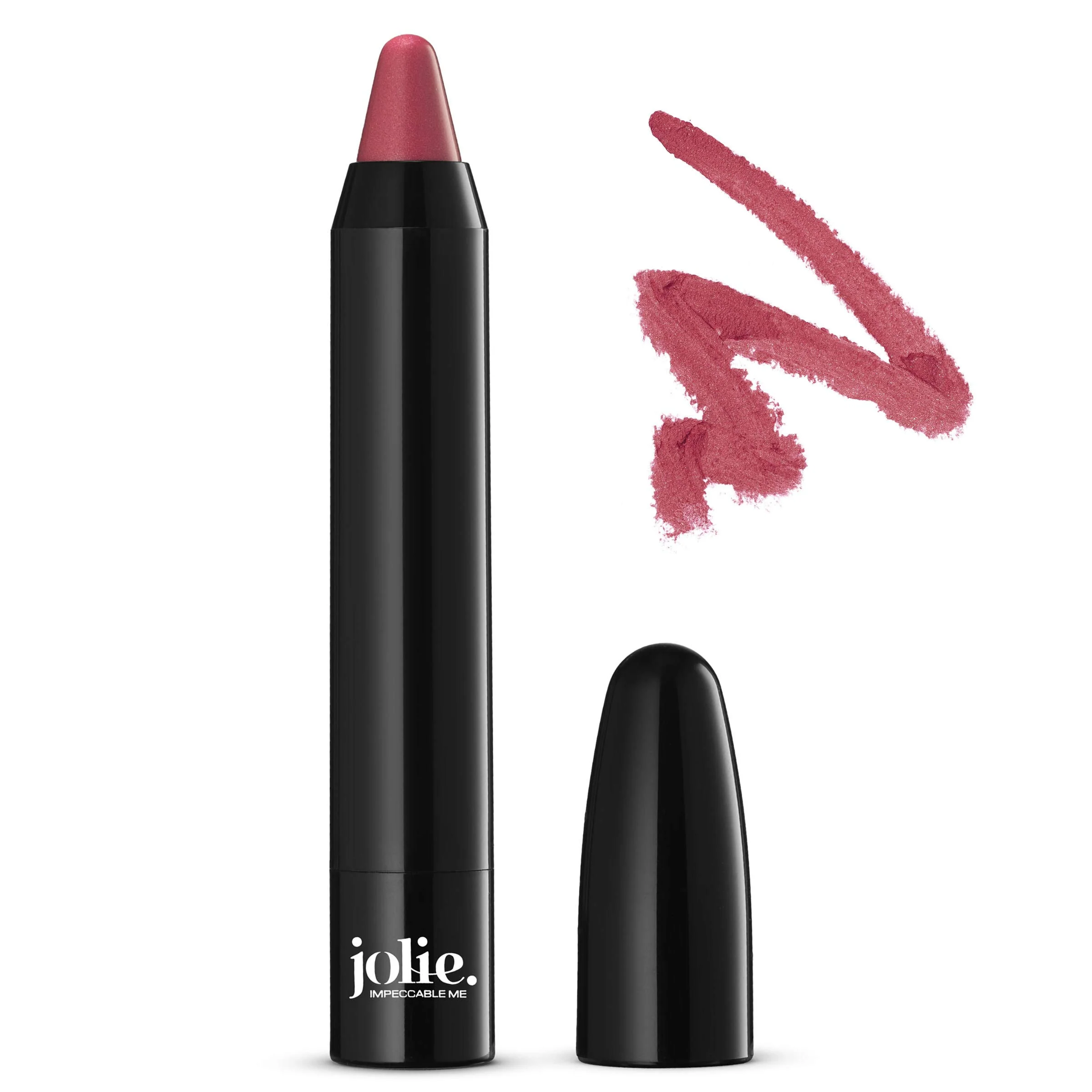 Green Jolie Color Stick - Moisturizing Lip Colour Crayon - Ultra Modern Jewel-like Gloss for Brilliant Shine Carousel Expertly Made
