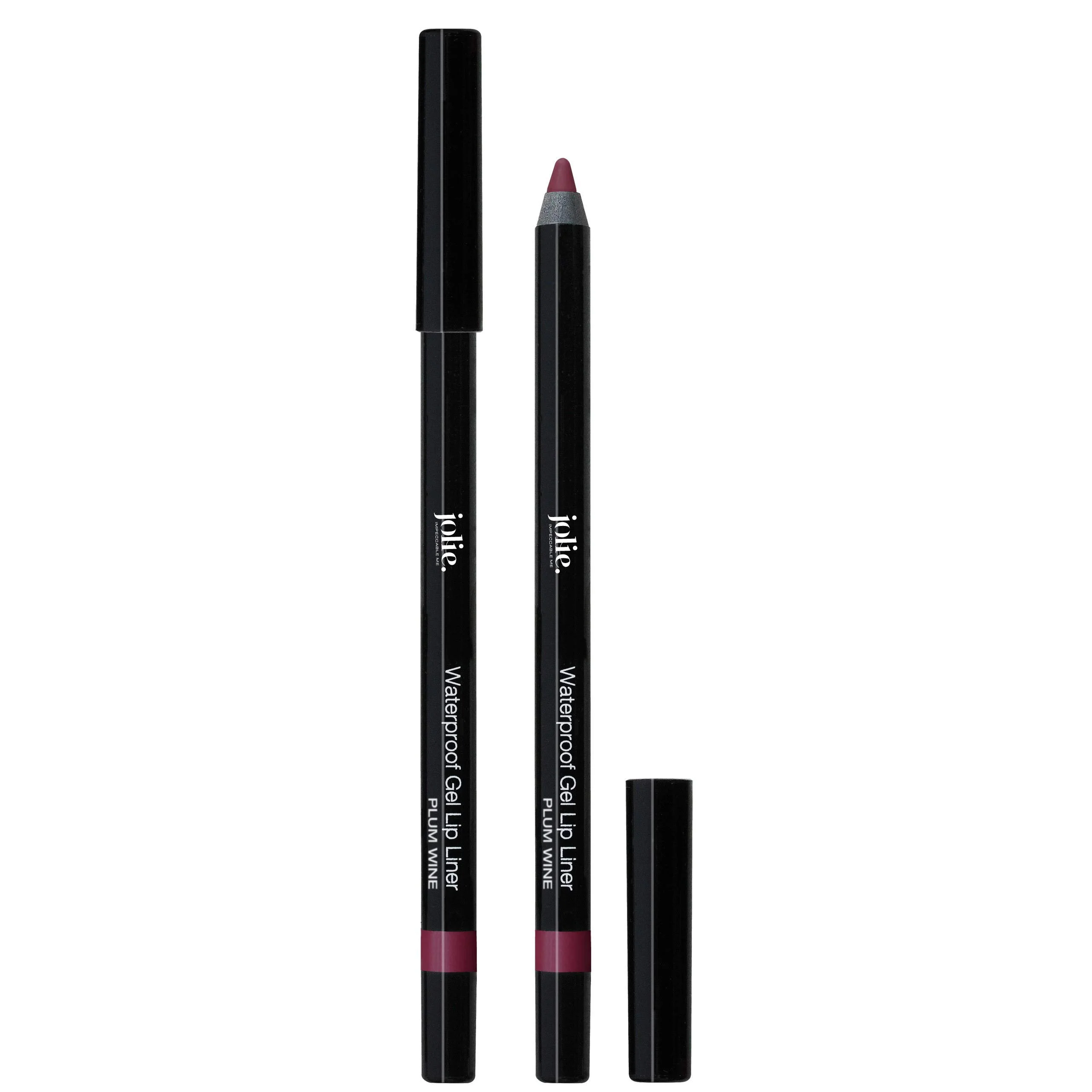 Convenient Jolie Creamy Waterproof Lip Contour Pencil - Plum Wine High-Performance