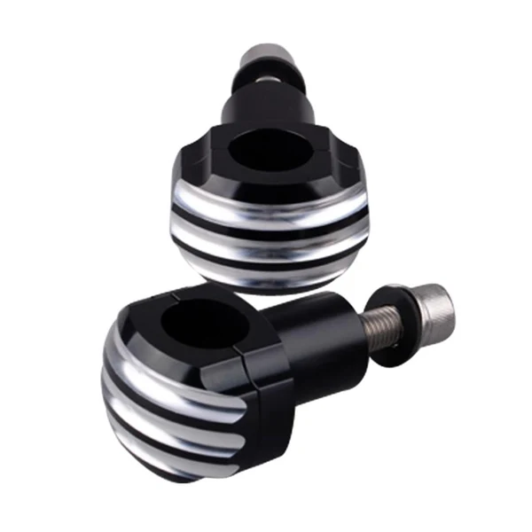Fast Max Maxb CNC Aluminum Handlebar Clamp Code Universal Fit For Harley Motorcycle Black Traditional