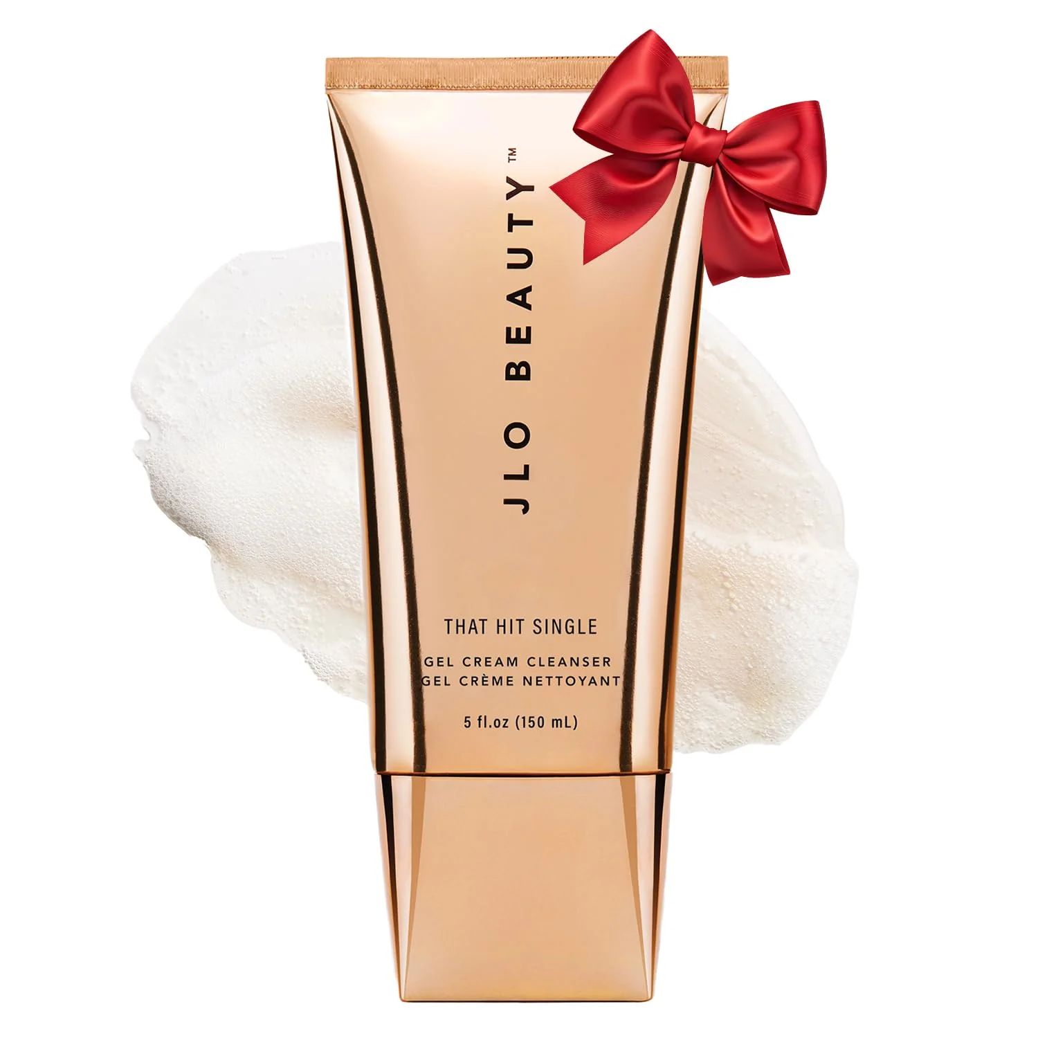 Fast JLO BEAUTY Gel Cream Face Wash Daily Facial Cleanser Makeup Remover Hydrating Sulfate Skin Care Formula with Antioxidants Gentle Face Reliable