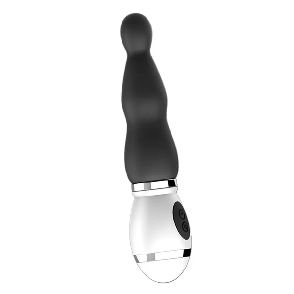 Fine Max Maxb 12 Frequency Women Vibrator Massager Smooth Silcione Massage Wand Stick Black 02 Original