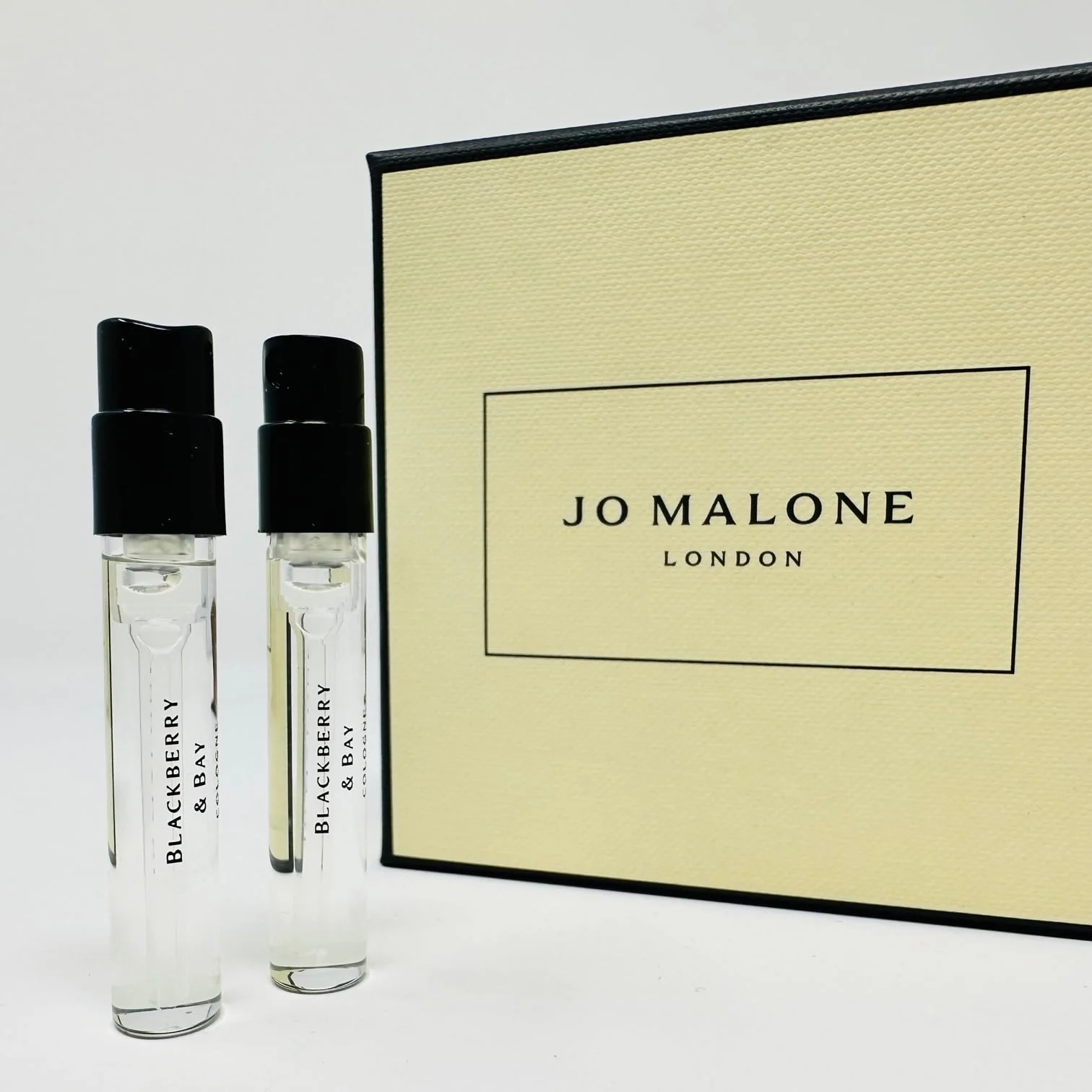Optimized Jo Malone London Scent pairing Duo Blackberry Bay Peony Blush Suede Sample Vial 0.05oz 1.5ml ea Sustainable