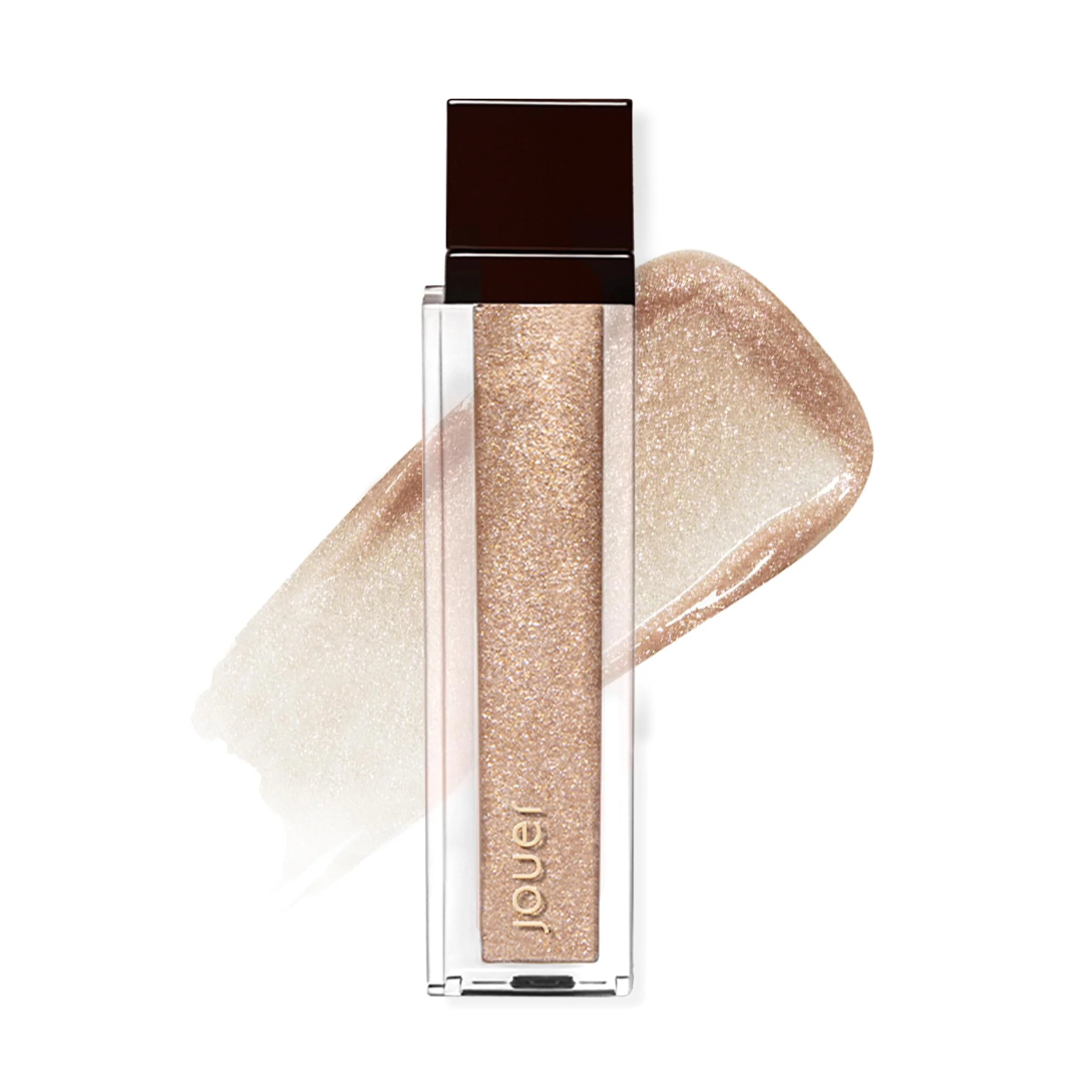 Organic Jouer Long Wear Lip Topper - Lip Gloss - Moisturize Nourish Lips - Non-Stick Shimmer - Skin Protecting Formula - Vanilla Flavor - Paraben Gluten Fine Crafted