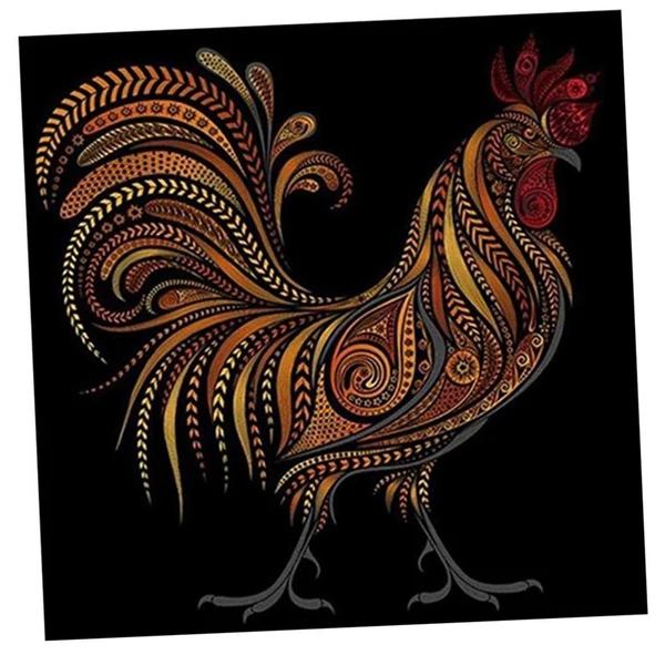 Certified Max Maxb DIY Animal Craft 5D Diamond Painting Embroidery Cross Stitch Kits Rooster Reliable